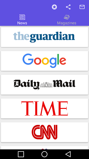 News & Magazines Screenshot 0