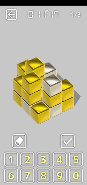 COUNT CUBES - Brain Training! Screenshot 1
