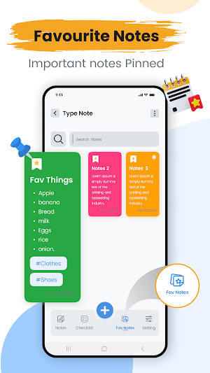 Notes App - Checklist Planner Screenshot 2