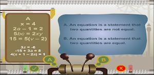 Equations vs Inequalities Screenshot 1