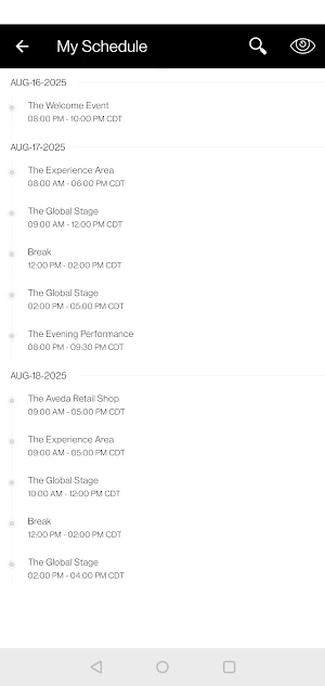 Aveda Congress 2025 Screenshot 2