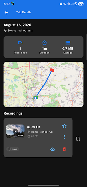 Dashify: Free DashCam Screenshot 1
