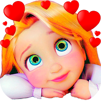 Princess Stickers for WhatsApp