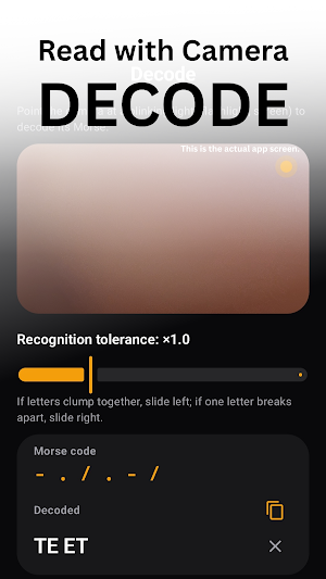 MorseRun - All-in-One Morse Screenshot 2
