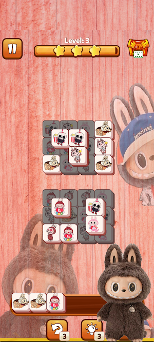 Labubu Tile Match Screenshot 1