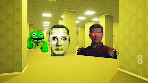 Nextbots In Backrooms: Shooter Screenshot 2