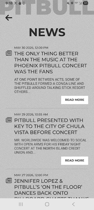 Official Pitbull Fan Club Screenshot 3