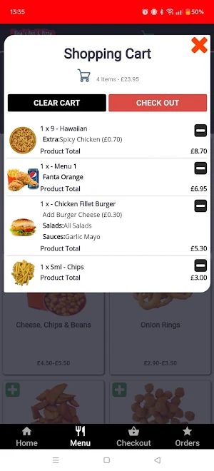 Kings Peri & Pizza Screenshot 1