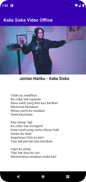 Kalia Siska Video Offline Screenshot 3