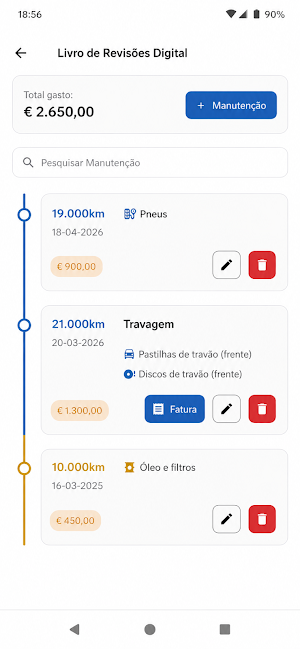 Auto-mate: Gestão de Veículos Screenshot 1