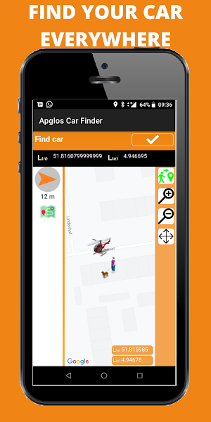 Find your car - Apglos Car Finder App - Car Search Screenshot 0
