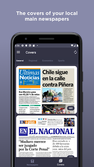 Venezuelan Newspapers Screenshot 3
