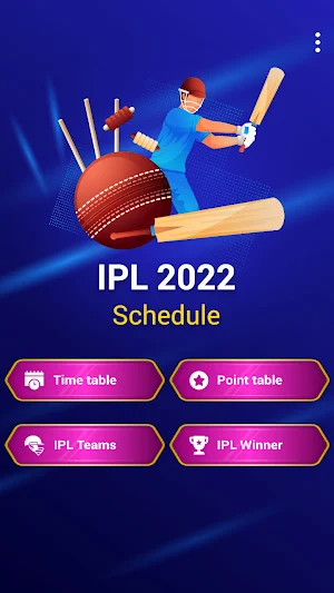 IPL 2022 Schedule, Point Table Screenshot 1