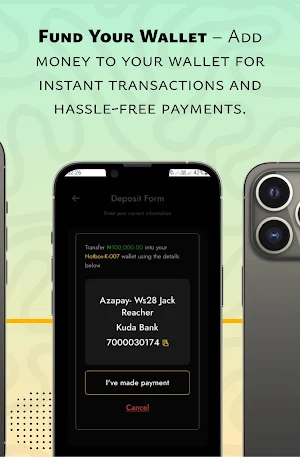 Azapay Wallet ID (Customer) Screenshot 3
