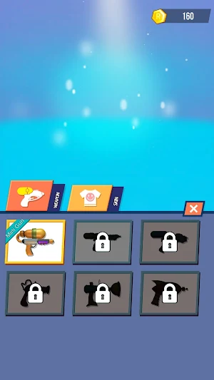 Water Strike - blocky shooting Screenshot 1