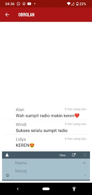 Sumpit Radio Indonesia screenshot 4