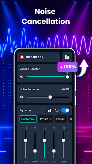 Microphone Amplifier: Live Mic Screenshot 3