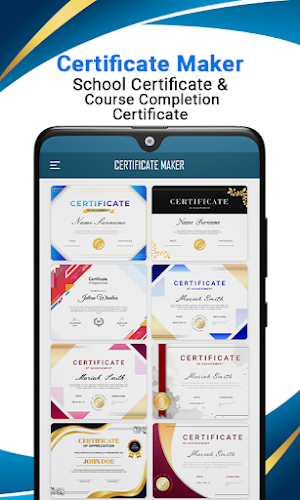 Certificate Maker App Screenshot 2