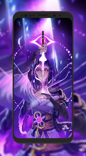 Raiden Shogun Wallpaper Screenshot 1