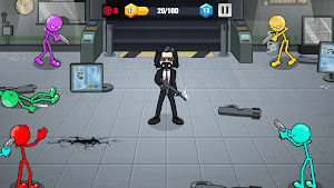 Stick Gun: Quick and Dead Screenshot 1
