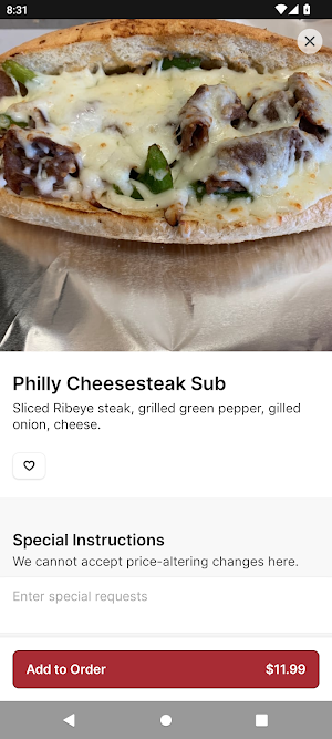 7th Street Pizza Screenshot 3