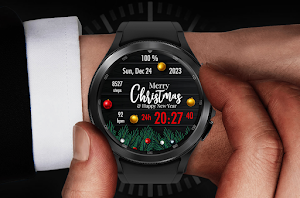 EY21 Merry Christmas WatchFace Screenshot 1