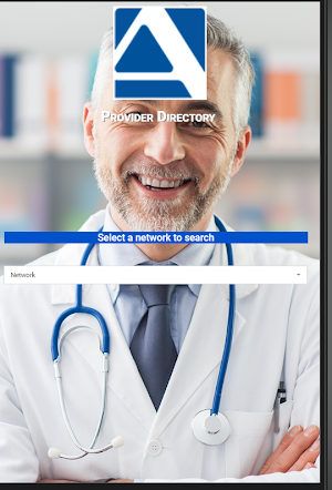 AultCare Provider Directory. Screenshot 2