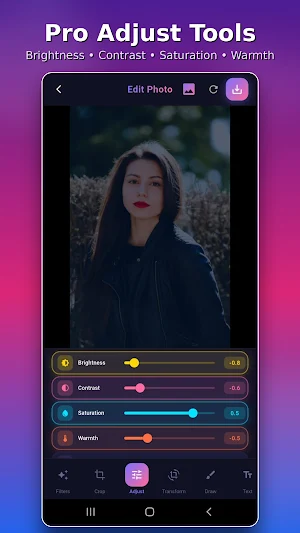 Picxel - Photo Editor & Filter Screenshot 3