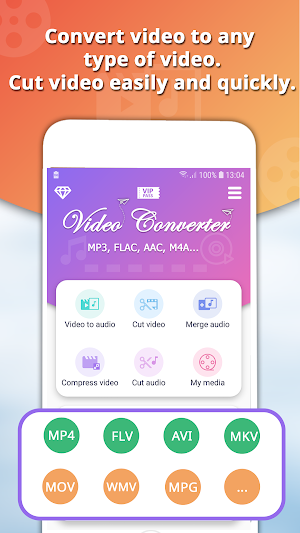 Video to MP3 Converter - Audio Cutter & Merger Screenshot 0