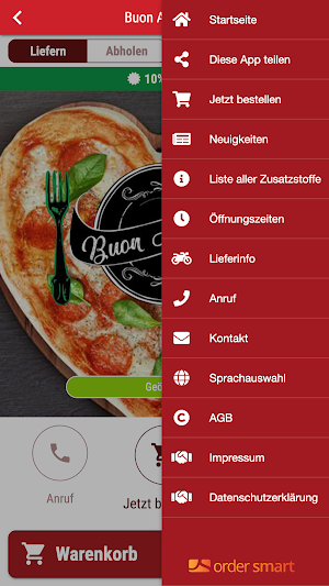 Pizzeria Buon Appetito Screenshot 2