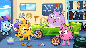 Baby Zoo: Kids Car Service Screenshot 0