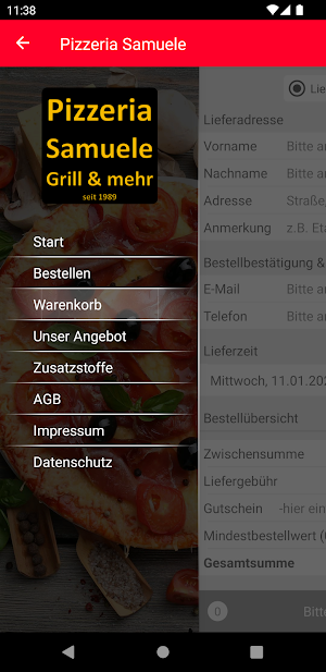 Pizzeria Samuele Screenshot 2