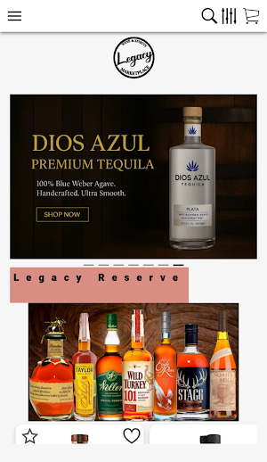 Legacy Wine & Liquor Screenshot 2