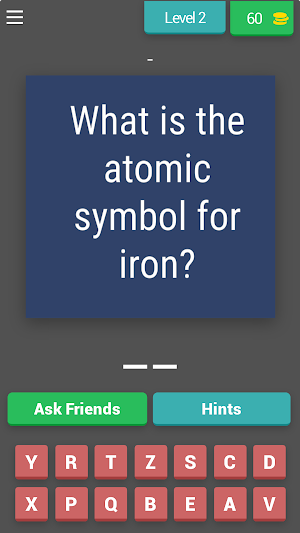 Science Quiz Screenshot 2