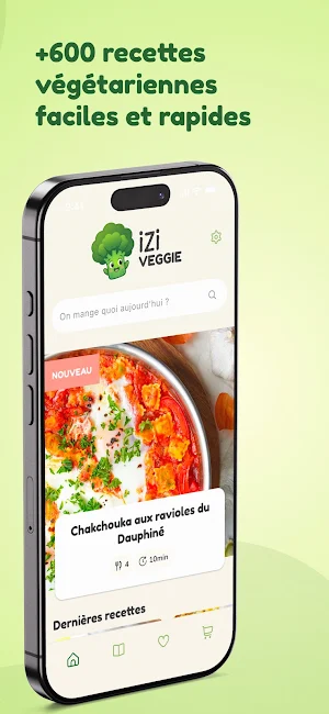 iZi Veggie - Recettes faciles Screenshot 0