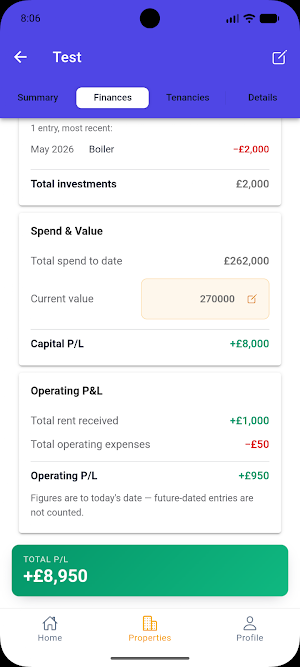 Freehold: Landlord Tracker Screenshot 3