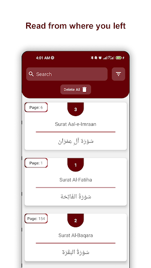 Al-Quran Al-Mamdooh (English) Screenshot 3