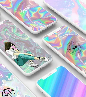 Holographic Wallpaper Screenshot 3
