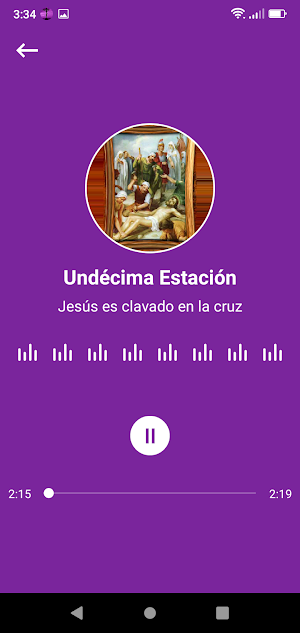 Viacrucis Catolico Audio Screenshot 3