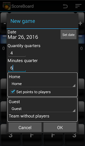 Basketball Score Gold Screenshot 3