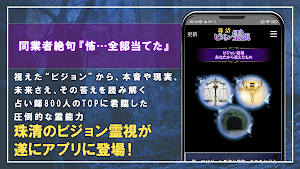 ビジョン霊視｜珠清の占い Screenshot 1