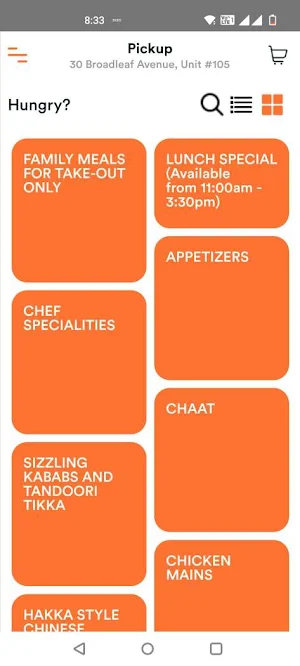 Chingari Indian Restaurant Screenshot 1