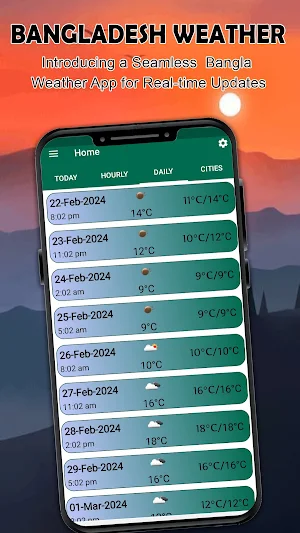 Bangladesh Weather Forecast Screenshot 1