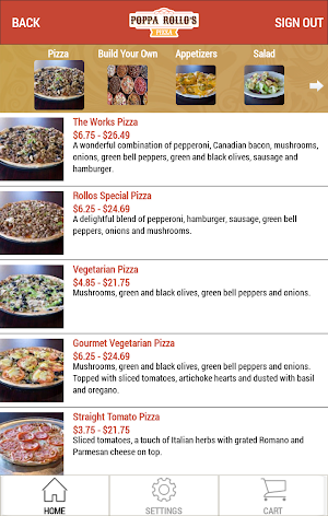 Poppa Rollos Pizza Screenshot 2