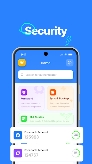 Authify: 2FA Authenticator Screenshot 1