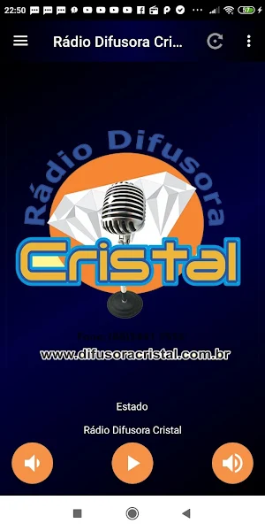 Rádio Difusora Cristal Screenshot 3