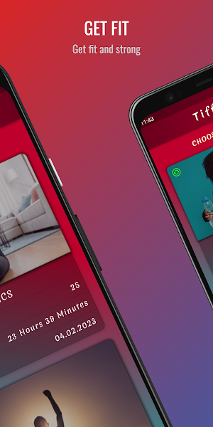 TiffyFit - Women Fitness App Screenshot 1