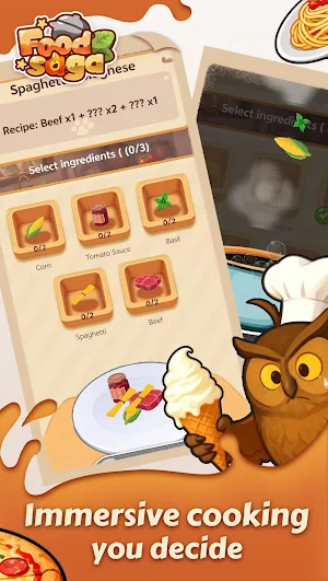 Food Saga : Cooking Quest Screenshot 2