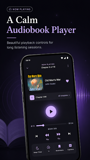 Audia offline audiobook player Screenshot 0