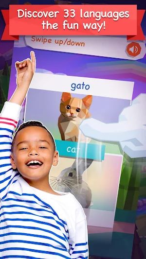 Learn 33 languages with Mondly Free games for kids Screenshot 2
